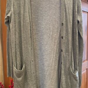LOFT Gray Women's Cardigan
